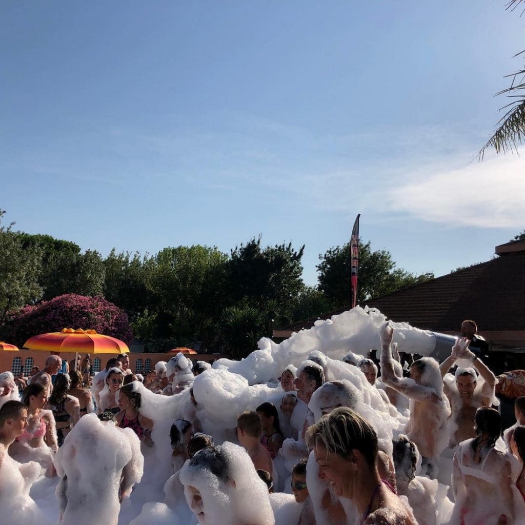 Mousse piscine