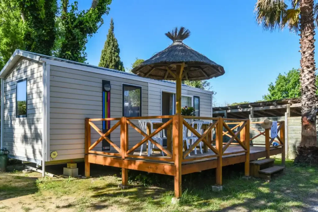 Stacaravan CLASSIC 2 slaapkamers 4 pers.