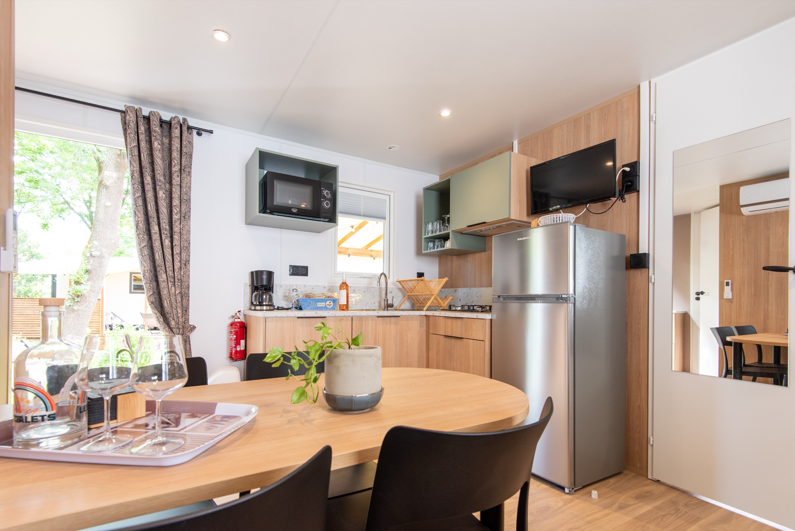 Mobil-home Cosy Garden – cuisine
